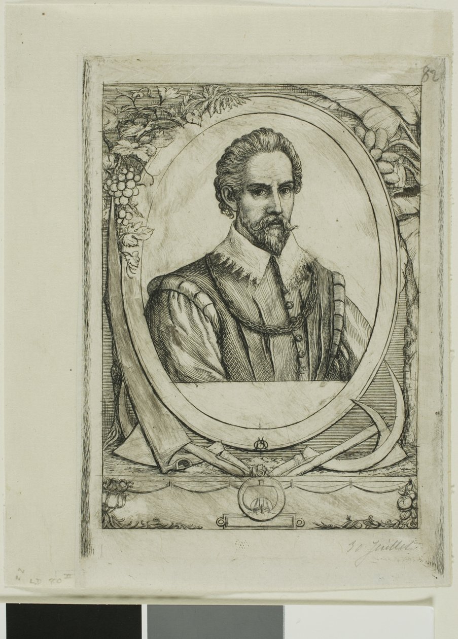 Portrait de René de Laudonnière Sablais (de Burdigale) - Charles Meryon