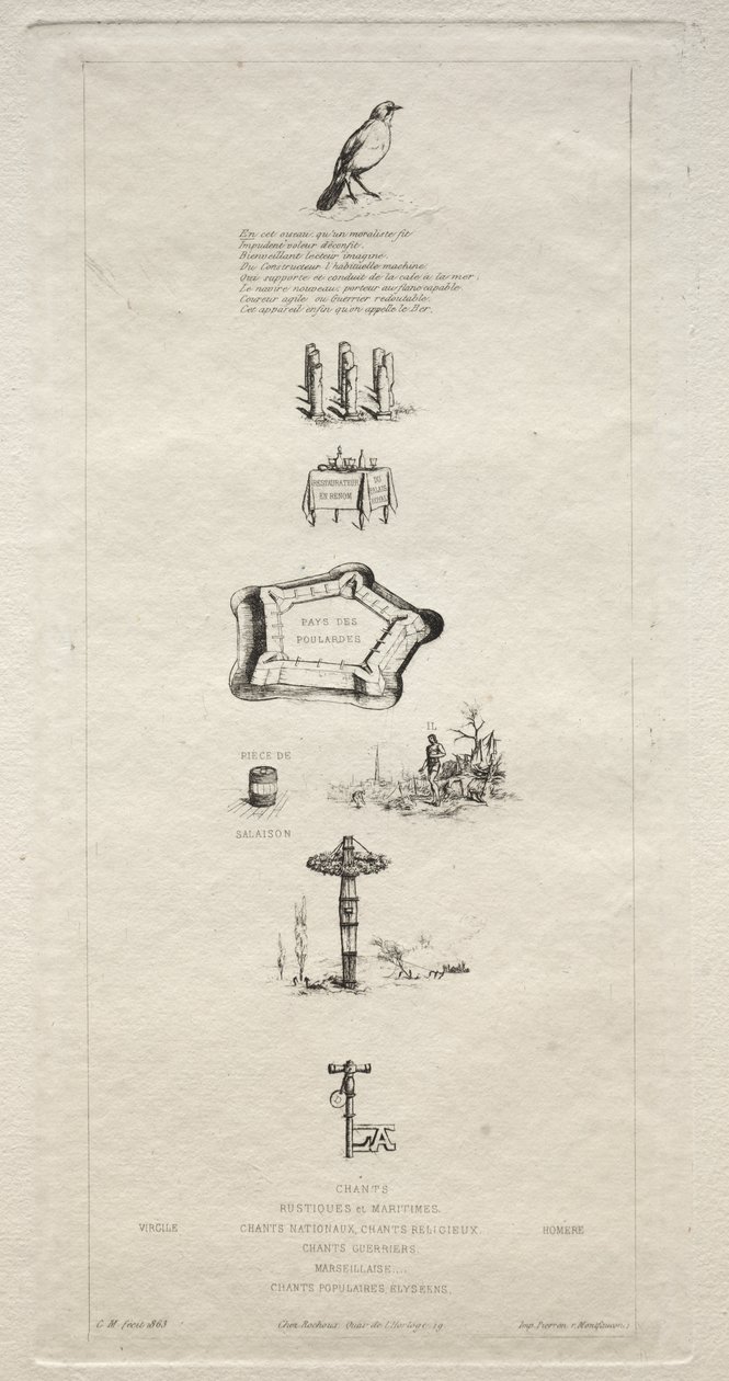 Rébus : "Béranger n