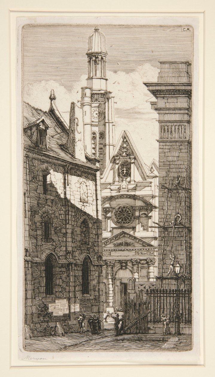 Saint-Étienne-du-Mont - Charles Meryon
