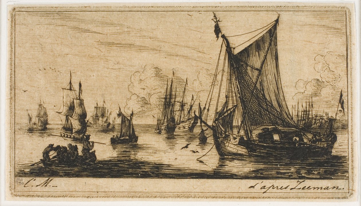 Pêcheurs des mers du Sud - Charles Meryon