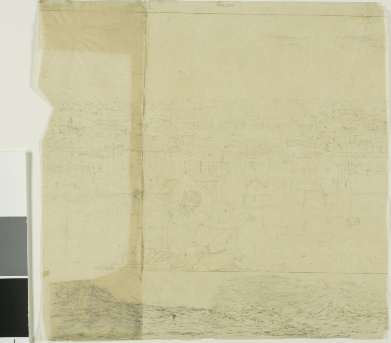 Étude pour San Francisco, section centrale droite - Charles Meryon