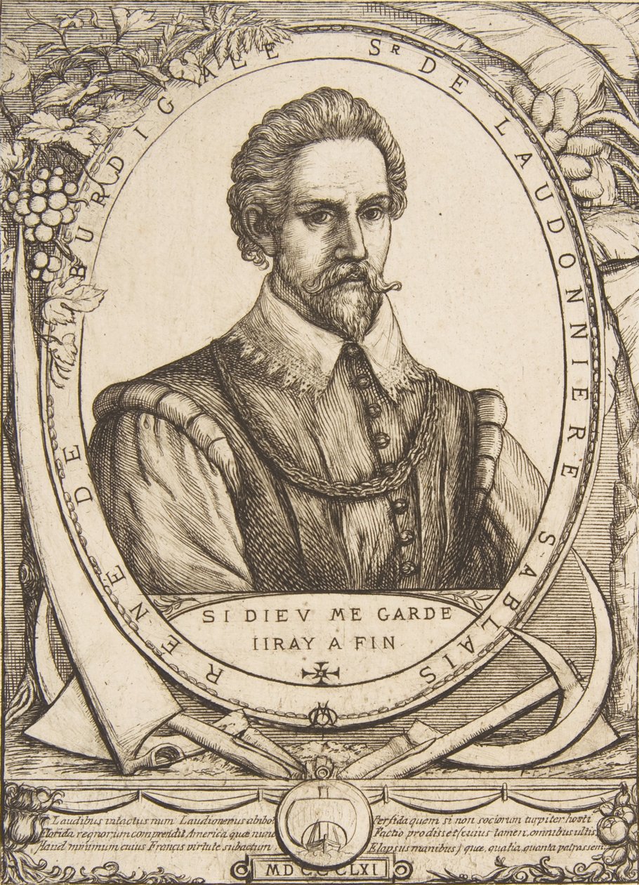 Le colon René de Laudonnière Sablais, d