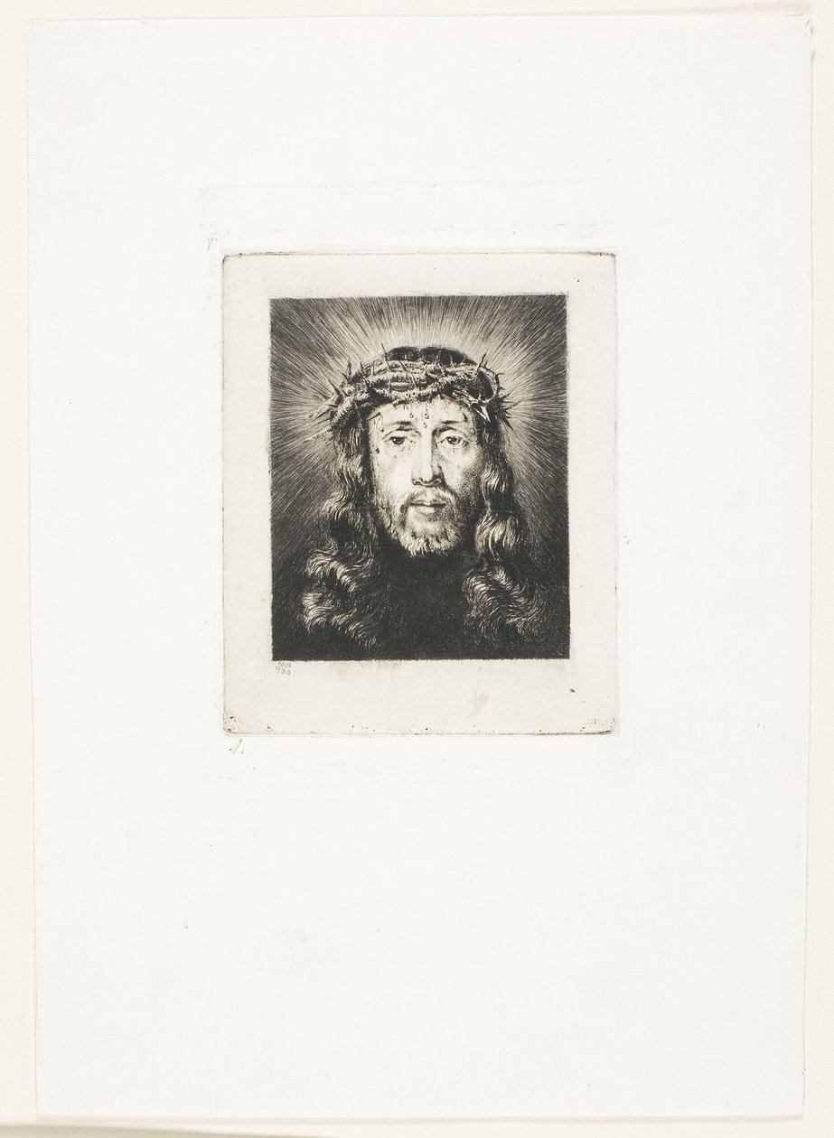 Le Visage du Christ - Charles Meryon
