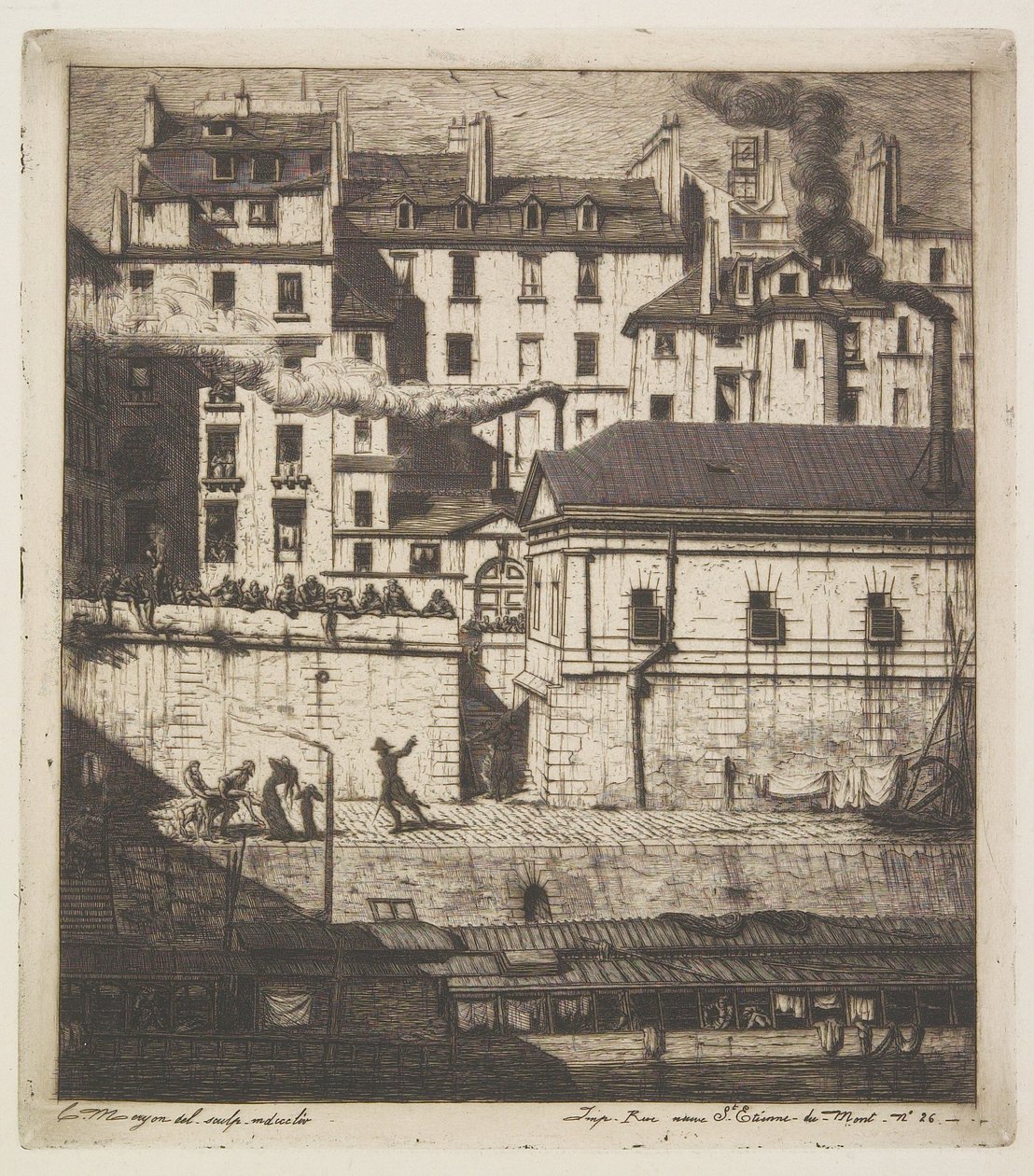 La Morgue - Charles Meryon
