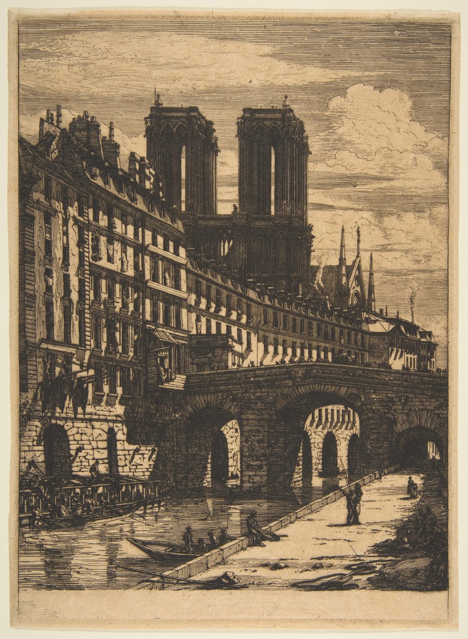 Le Petit Pont, Paris - Charles Meryon