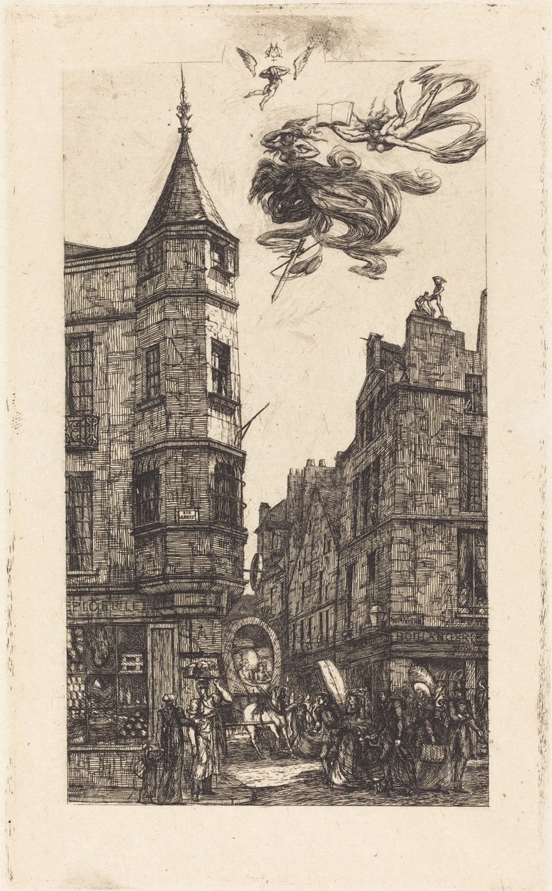 Tourelle, rue de l