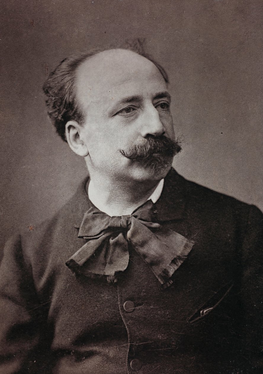 Album Artistique et Biographique, 5me année, Salon 1885; portrait du peintre français Louis Deschamps (1846-1902) - Charles Michelez