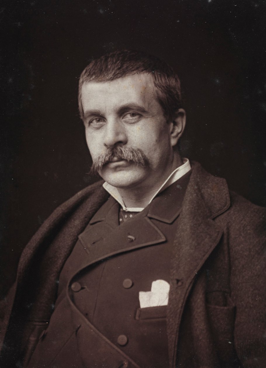 Album Artistique et Biographique, 5me année, Salon 1885; portrait du peintre français Jean-Jules-Antoine Lecomte du Nouÿ (1842-1923) - Charles Michelez