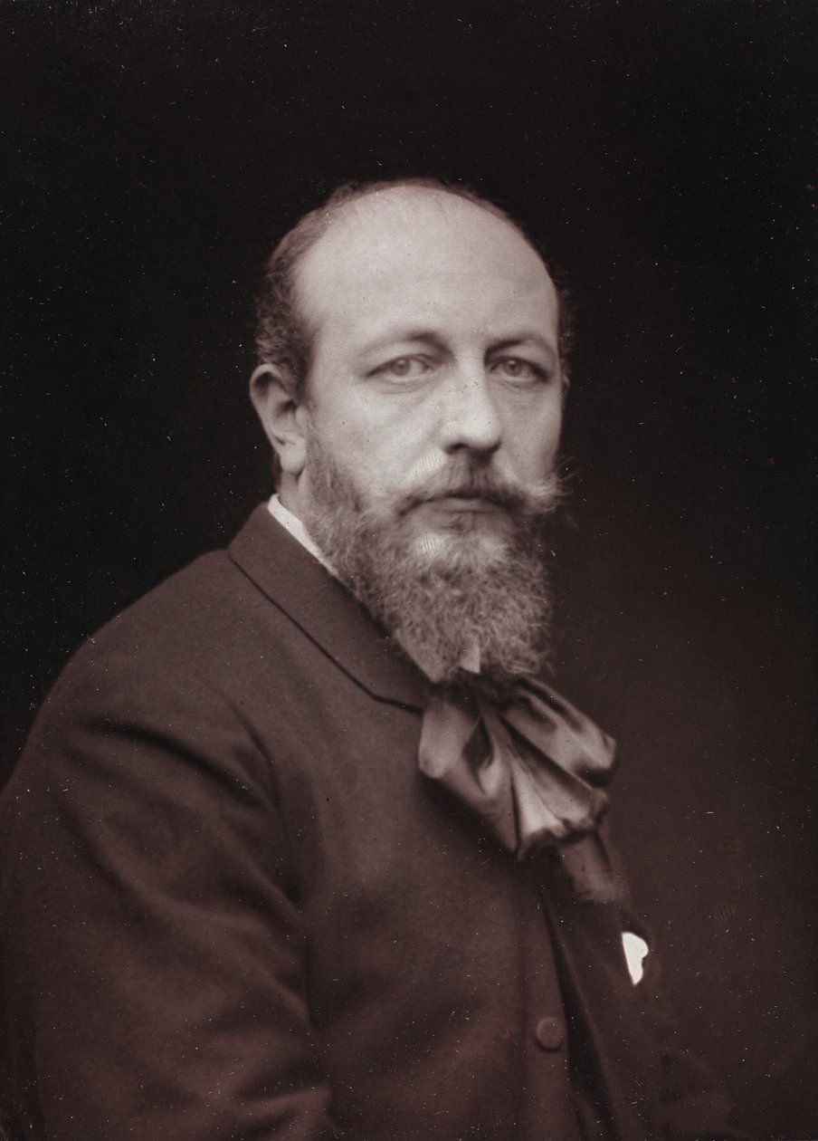 Album Artistique et Biographique, 6ème année, Salon 1885; portrait du peintre français Roger Jourdain (1845-1918) - Charles Michelez