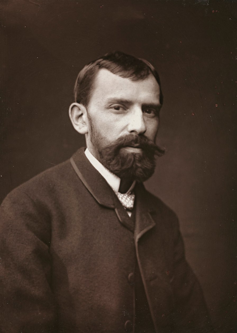 Album Artistique et Biographique, 6me année, Salon 1885; portrait du peintre français Victor Gabriel Gilbert (1847-1933) - Charles Michelez