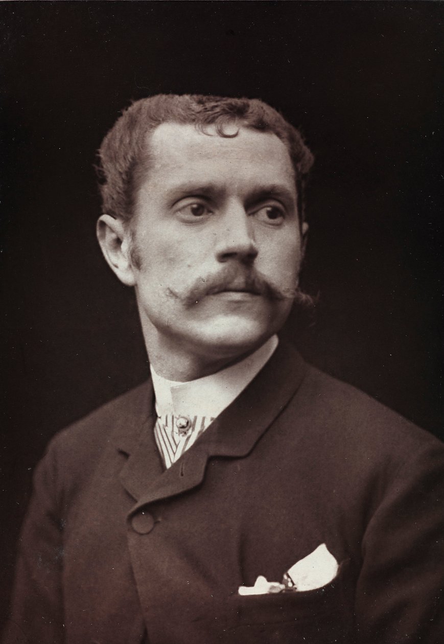 Album Artistique et Biographique, 6ème année, Salon 1885; portrait de l