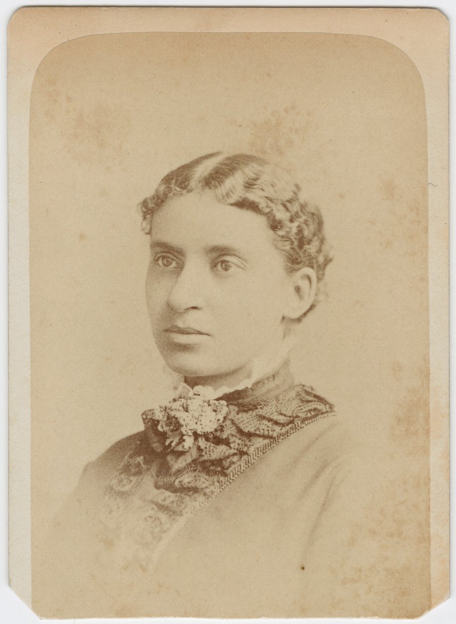 Carte de visite de Lottie Grimke, c.1870 - Charles Milton Bell