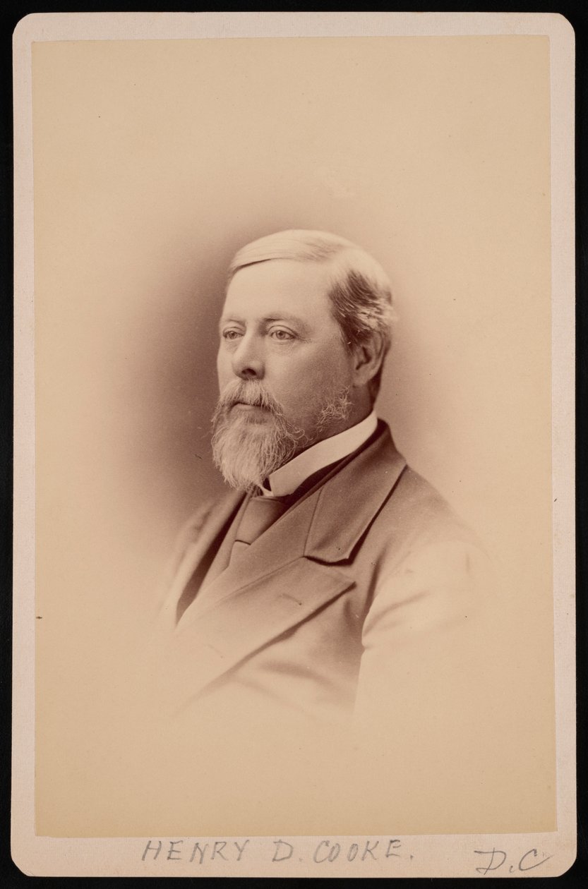 Portrait de Henry David Cooke, 1825-1881 - Charles Milton Bell