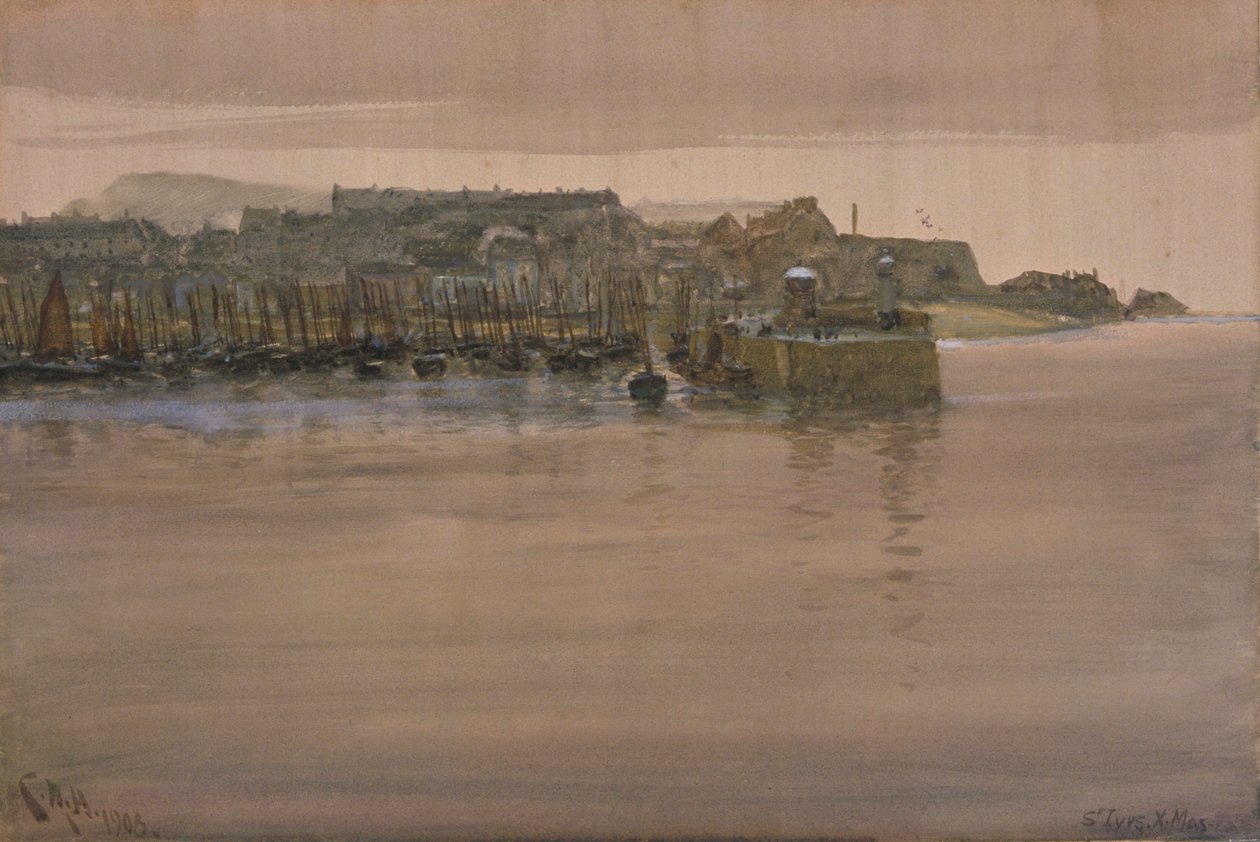 St Ives, jour de Noël, 1908 - Charles Napier Hemy