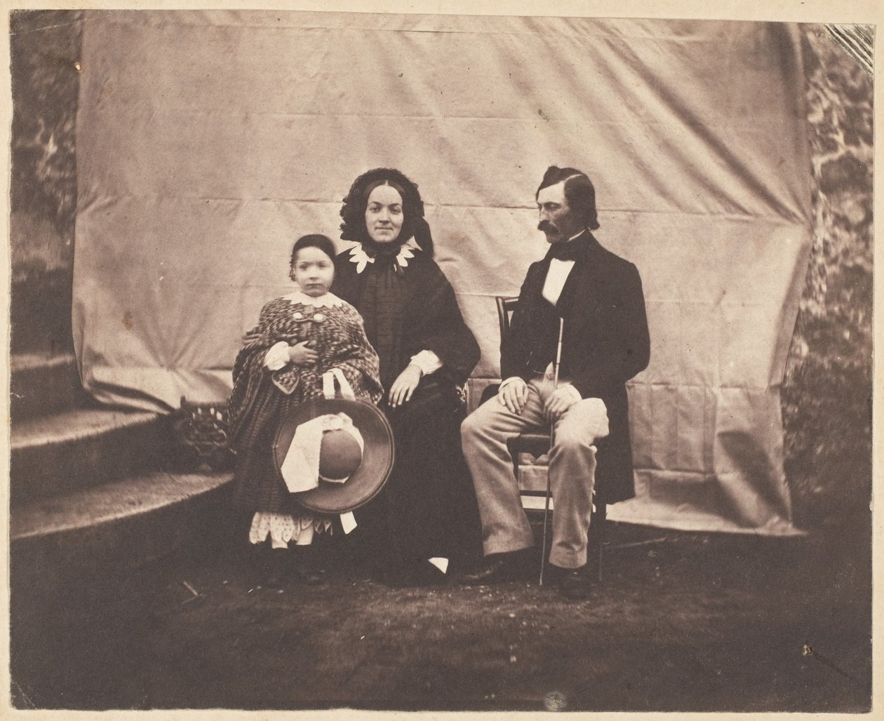 Groupe familial - Charles Nègre