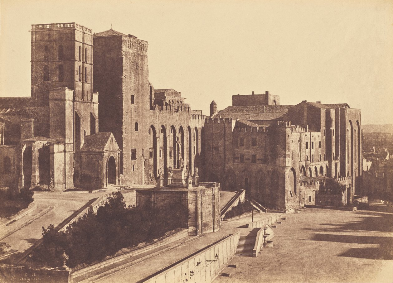 Palais des Papes, Avignon - Charles Nègre