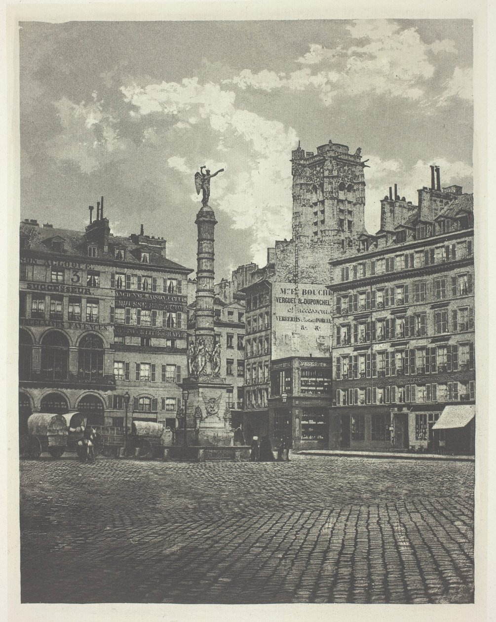 Paris, Place du Châtelet - Charles Nègre