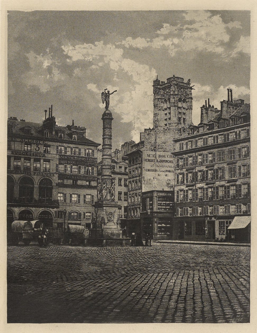[Place du Châtelet, Paris] - Charles Nègre