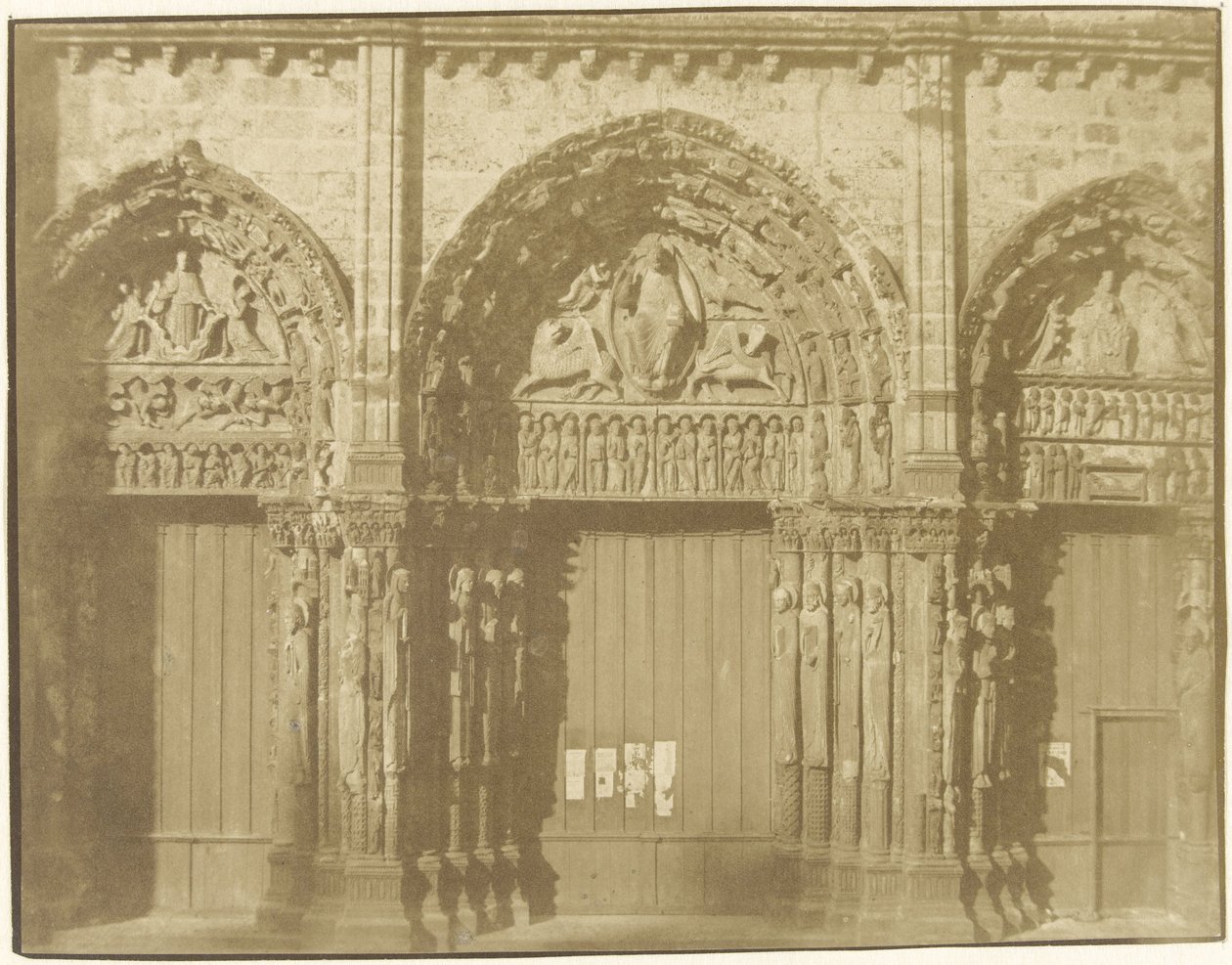 Portail de la cathédrale de Chartres - Charles Nègre