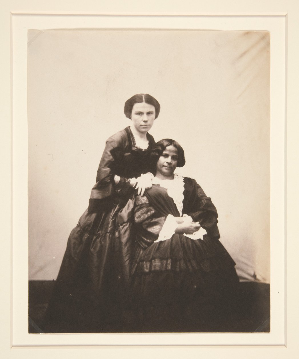Portrait de deux femmes - Charles Nègre