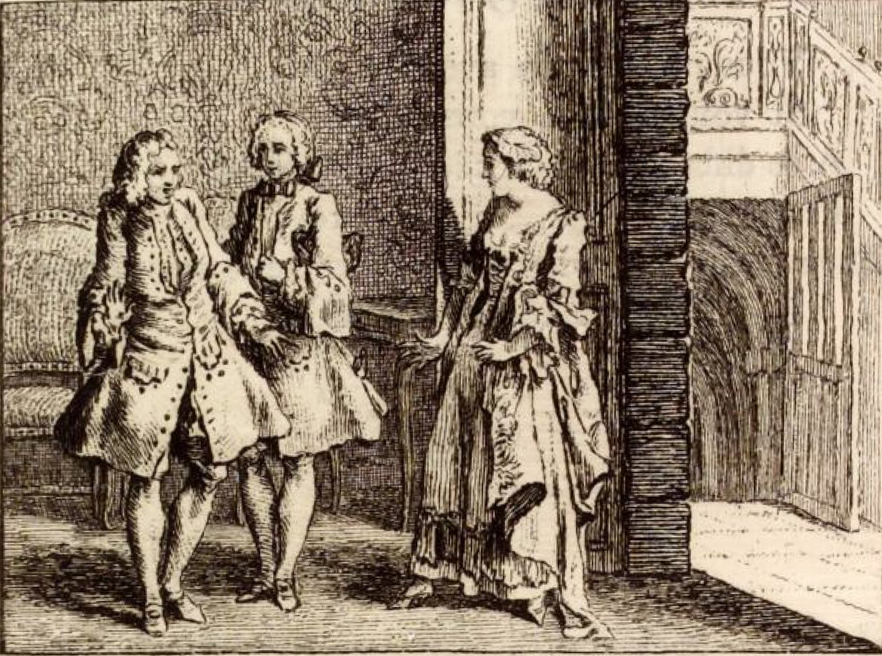 Les Quiproquos - Charles Nicolas Cochin