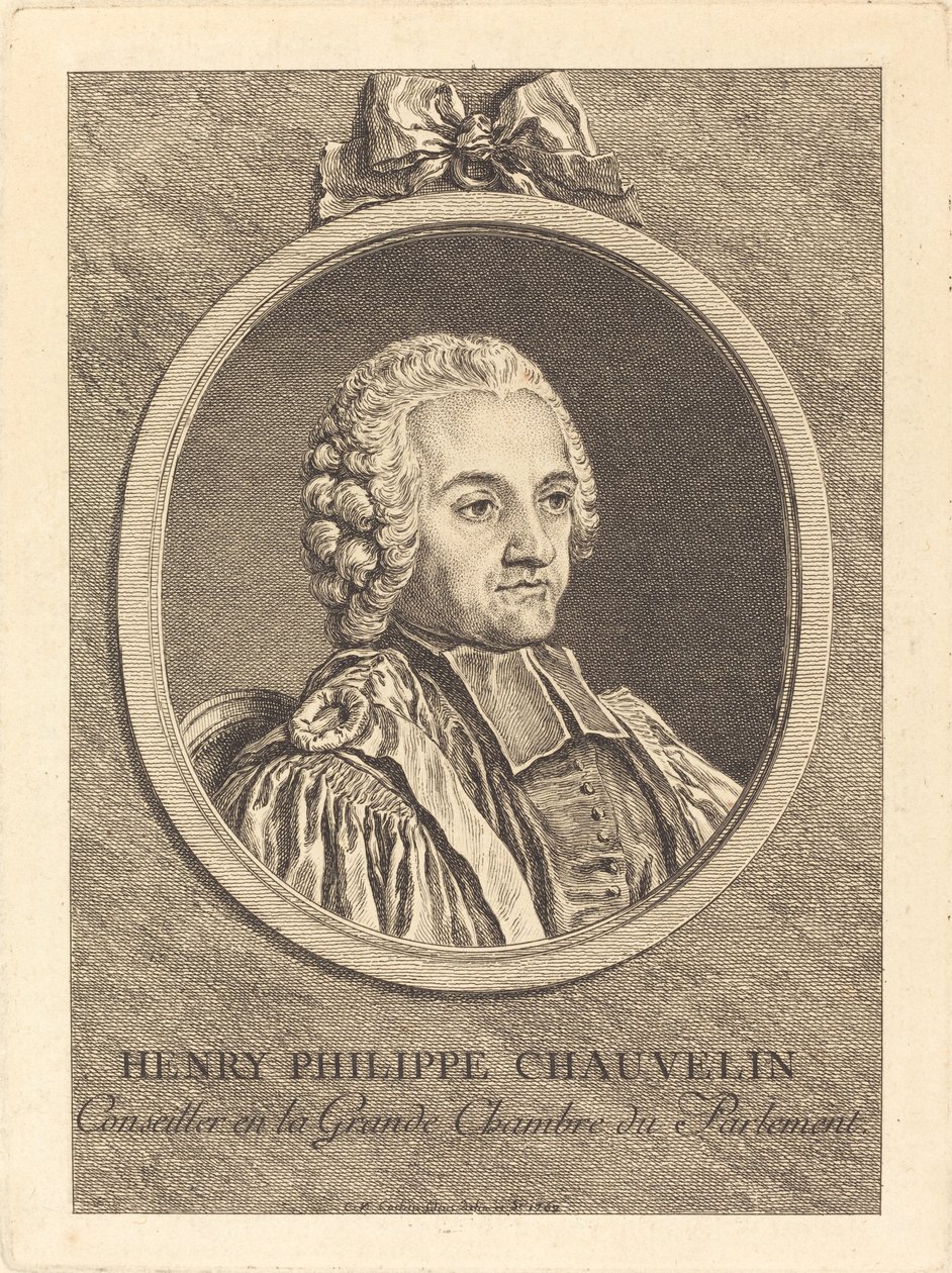 Henry Philippe Chauvelin - Charles Nicolas Cochin II