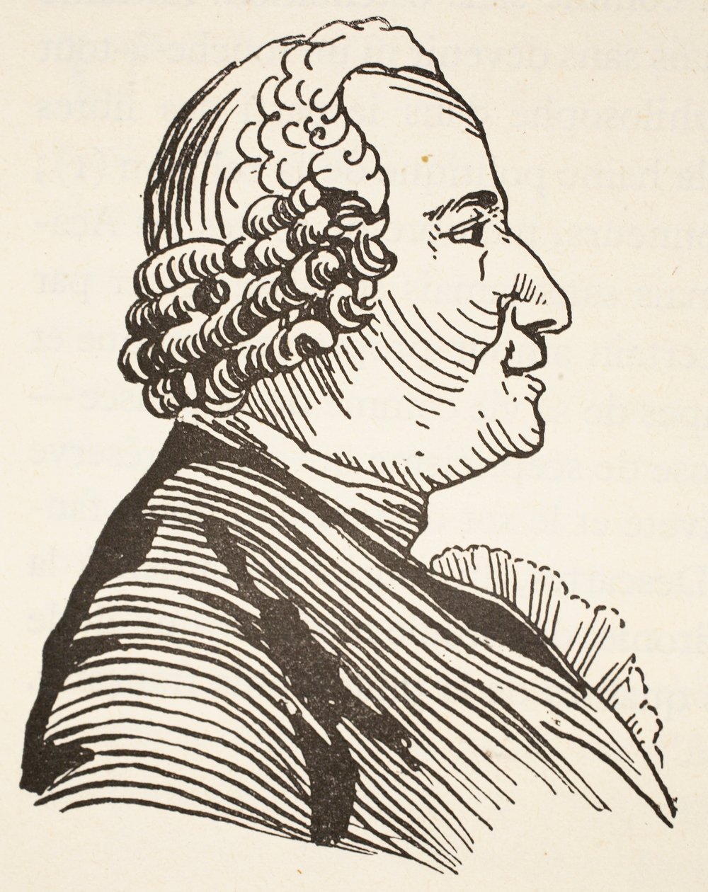 Diderot, copie par Boris Mestchersky (d.1957), illustration de 