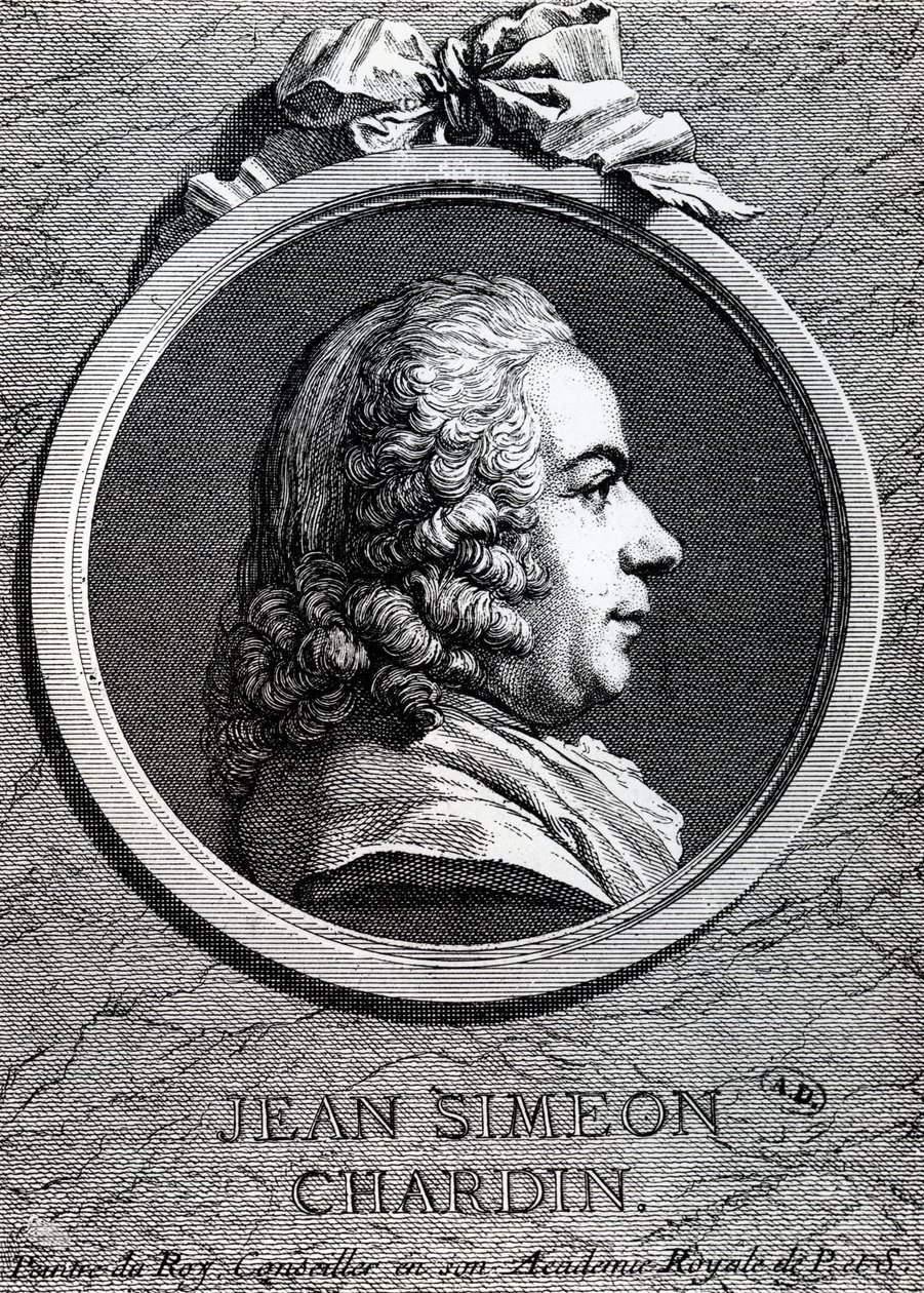 Jean Siméon Chardin - Charles Nicolas II Cochin
