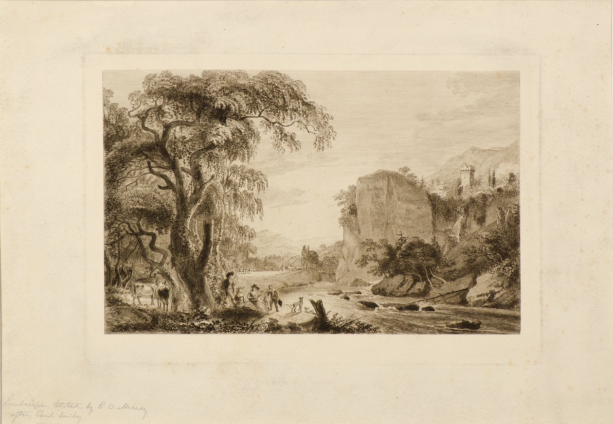 Paysage - Charles Oliver Murray