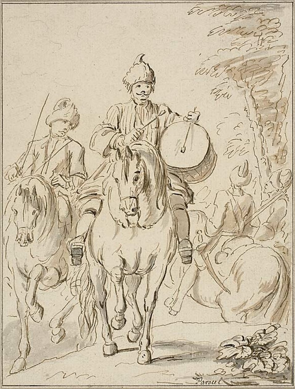 Cavaliers orientaux - Charles Parrocel