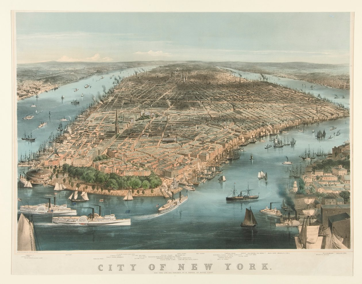 Ville de New York - Charles Parsons
