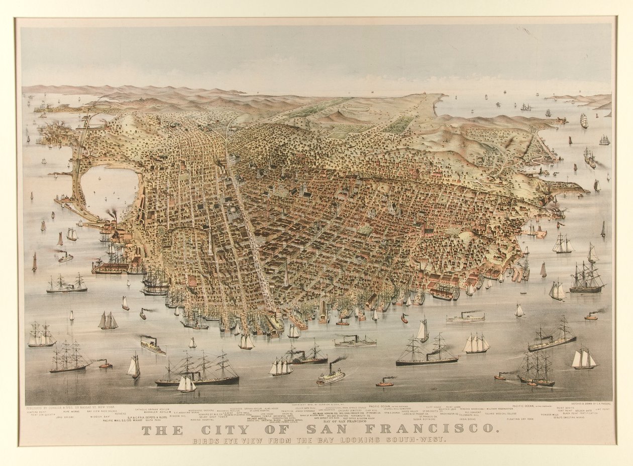 La ville de San Francisco - Oiseau - Charles Parsons