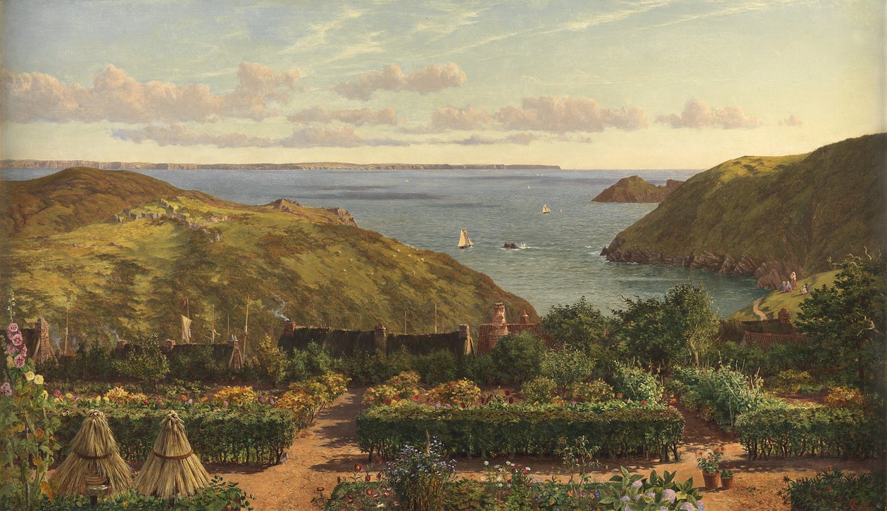 De ma fenêtre à Solva, 1862 - Charles Parsons Knight