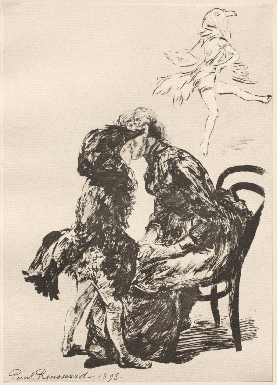 Avant le Ballet, 1898 - Charles Paul Renouard