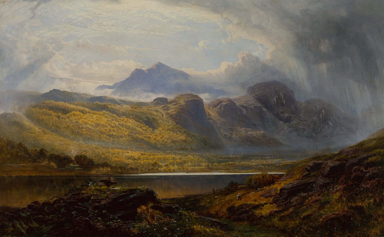 Llyn Crafnant, Moel Siabod au loin, nord du Pays de Galles - Charles Pettitt
