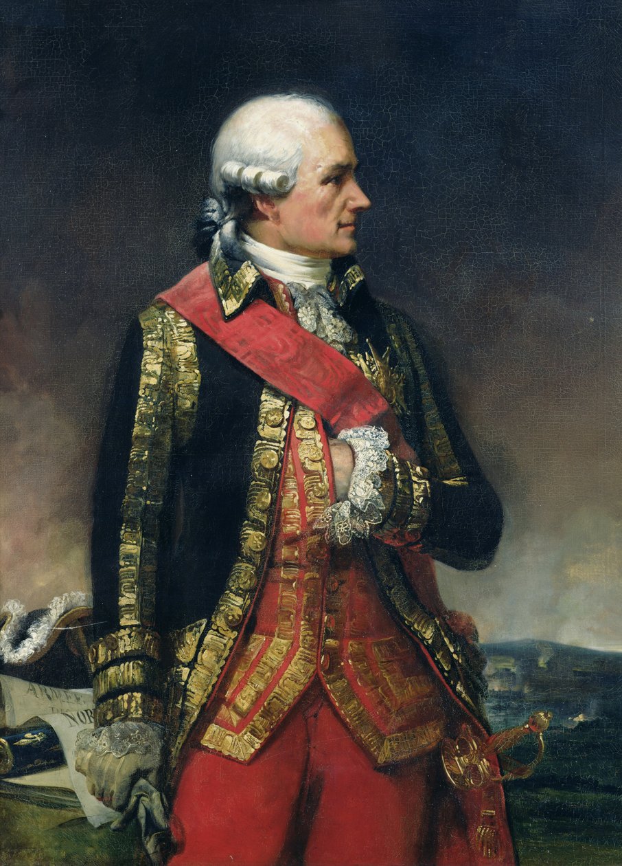 Jean-Baptiste de Vimeur (1725-1807) Comte de Rochambeau - Charles Philippe Lariviere