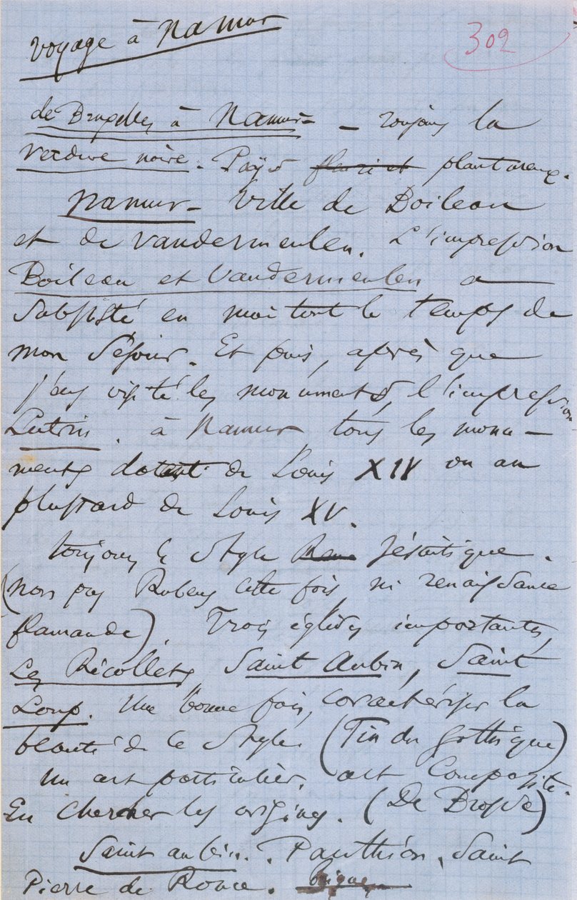 Page 302 du pamphlet de Baudelaire 