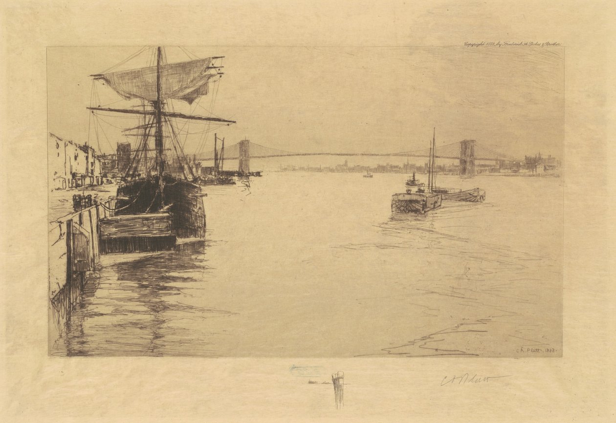 Pont de Brooklyn - Charles Platt A.