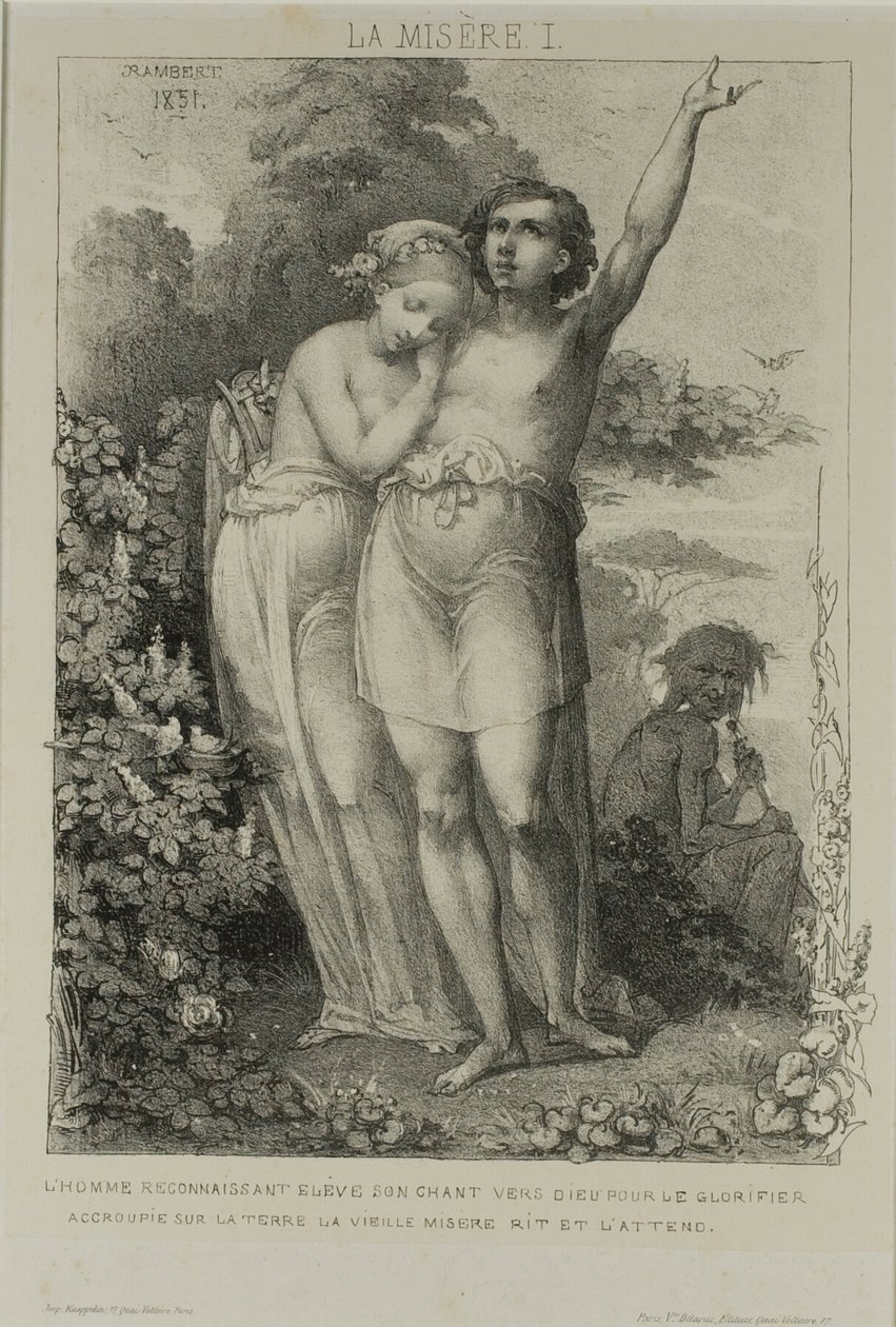 Assiette 1 de Misery - Charles Rambert