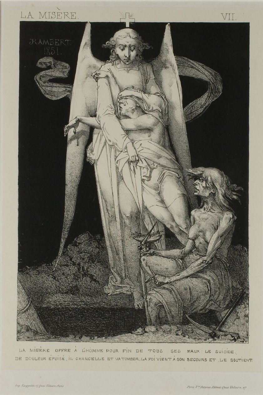 Assiette sept de Misery - Charles Rambert