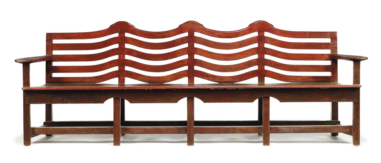 Banc de jardin pour Hill House, c.1912 - Charles Rennie Mackintosh