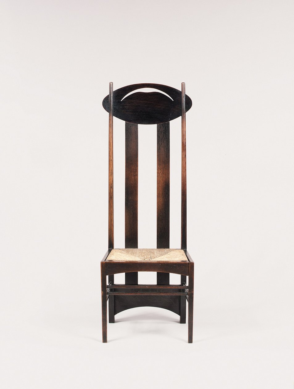 Chaise à dossier haut pour les salons de thé Argyle Street, Glasgow - Charles Rennie Mackintosh