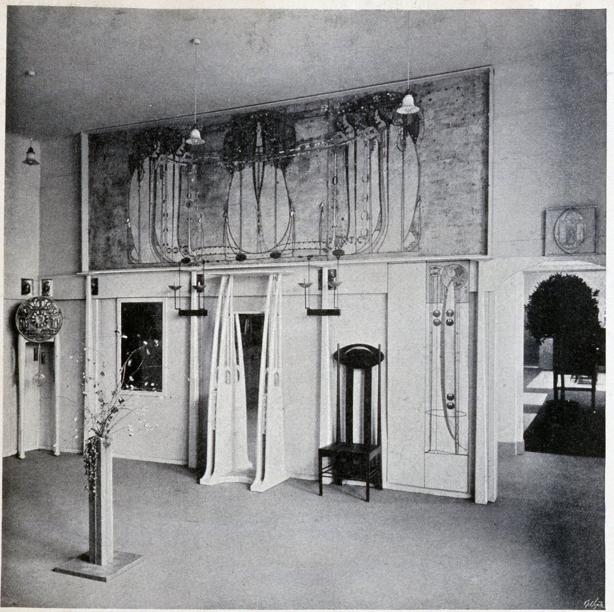 Vue intérieure d