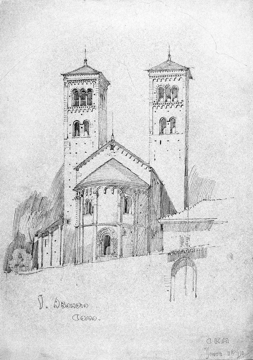 S. Abondio, Côme, 1891 - Charles Rennie Mackintosh