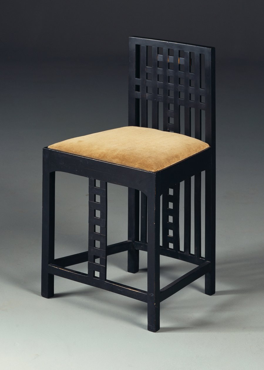 Chaise, vers 1905/10 - Charles Rennie Mackintosh