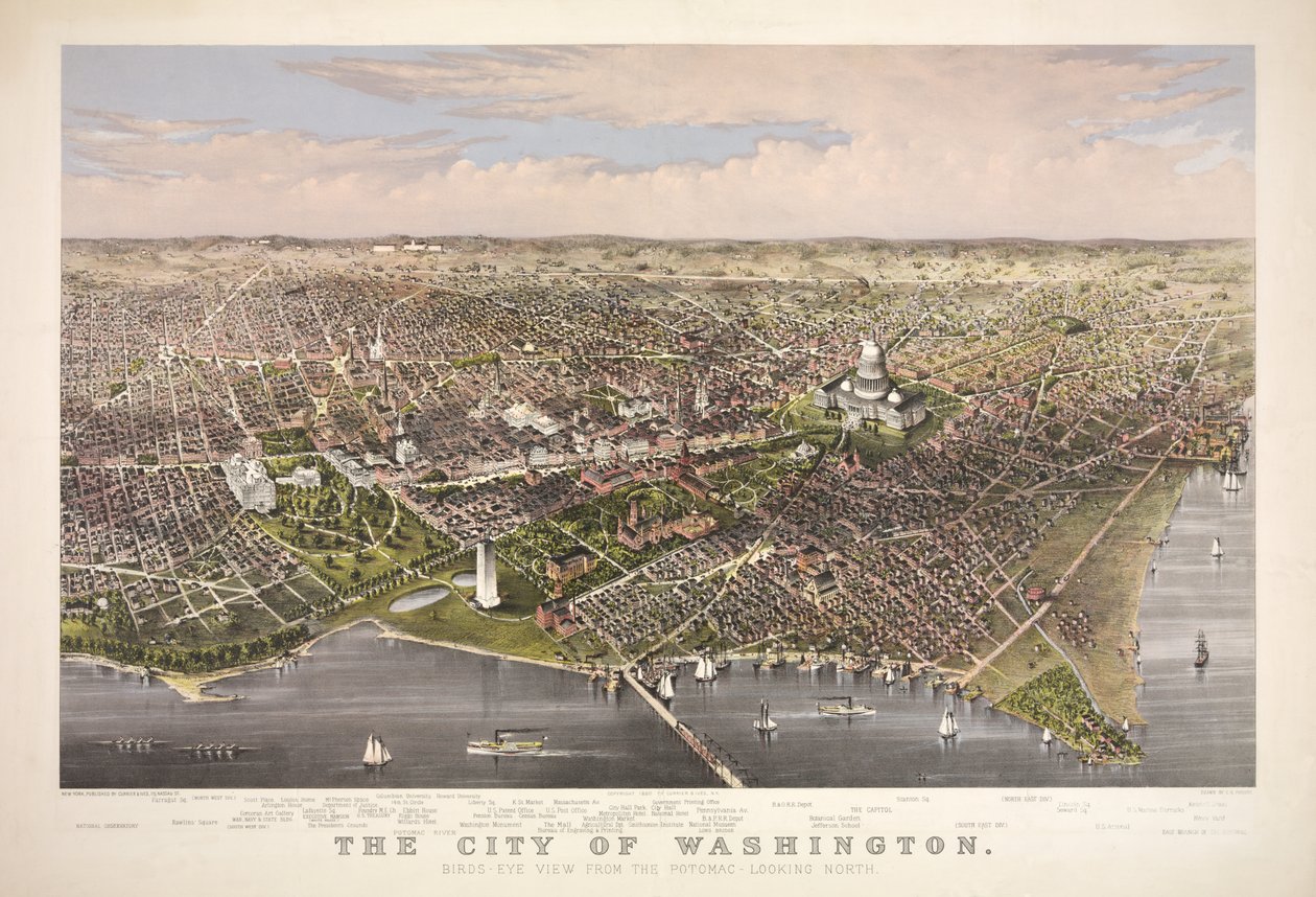 La ville de Washington, pub. 1876 - Charles Richard Parsons