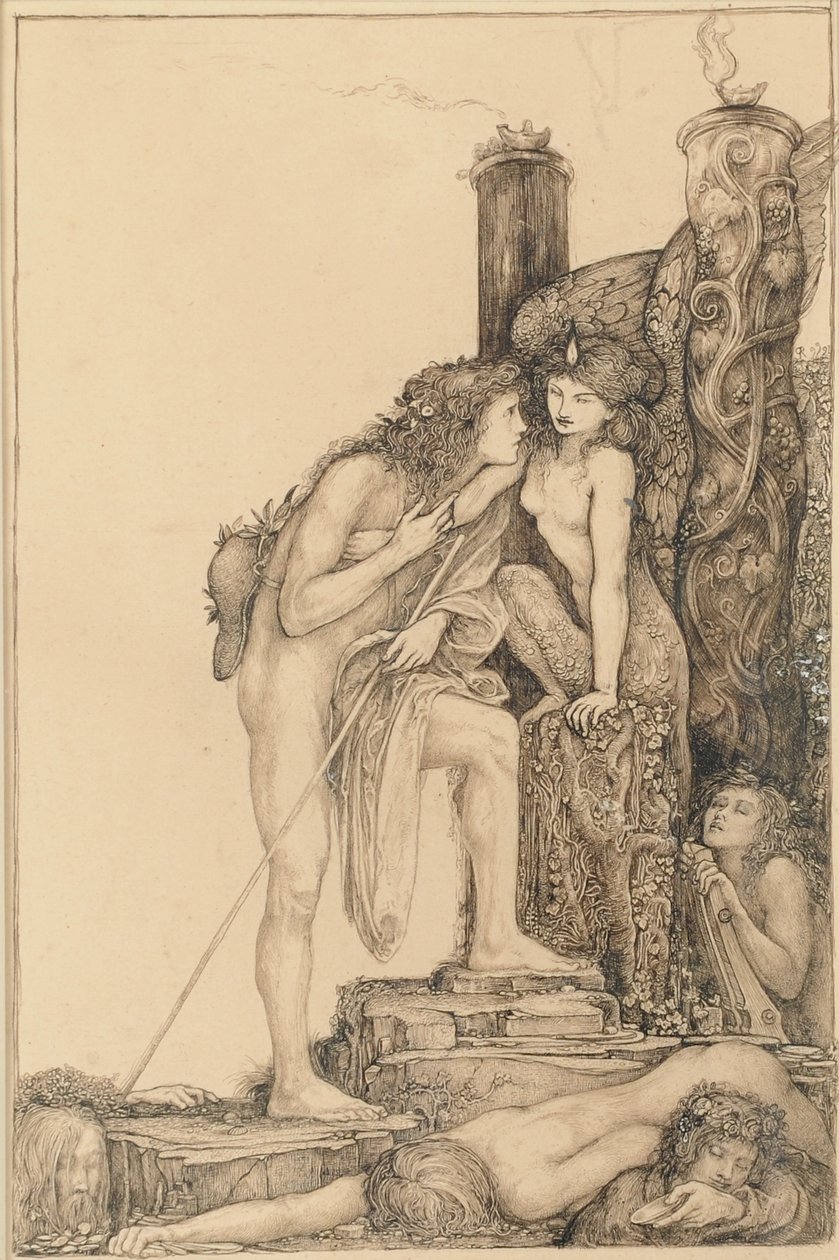 Œdipe et le Sphinx - Charles Ricketts
