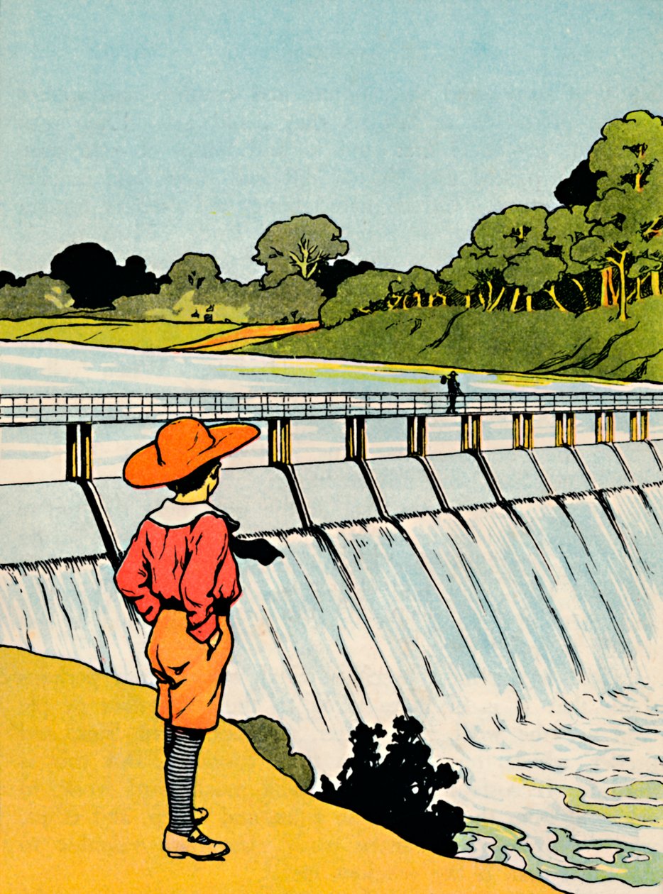 Le barrage, 1912 - Charles Robinson