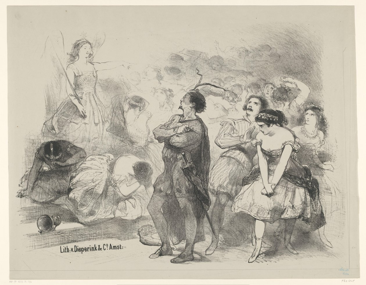 Scène du ballet Astaroth - Charles Rochussen