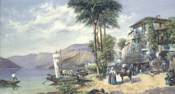 Luvino, lac Majeur - Charles Rowbotham